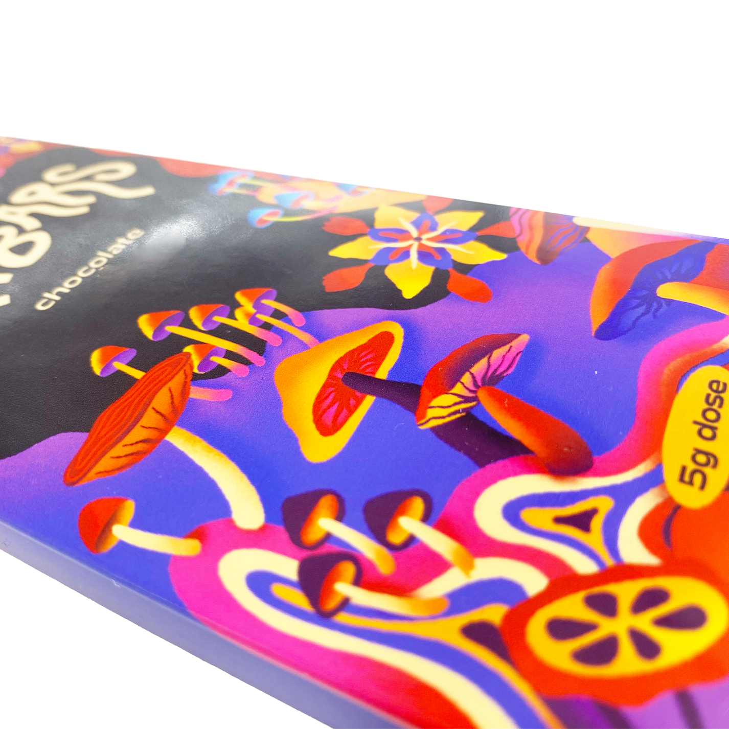 Magic Mushroom Chocolate Bar Box Packaging Custom Mushroom Chocolate Box