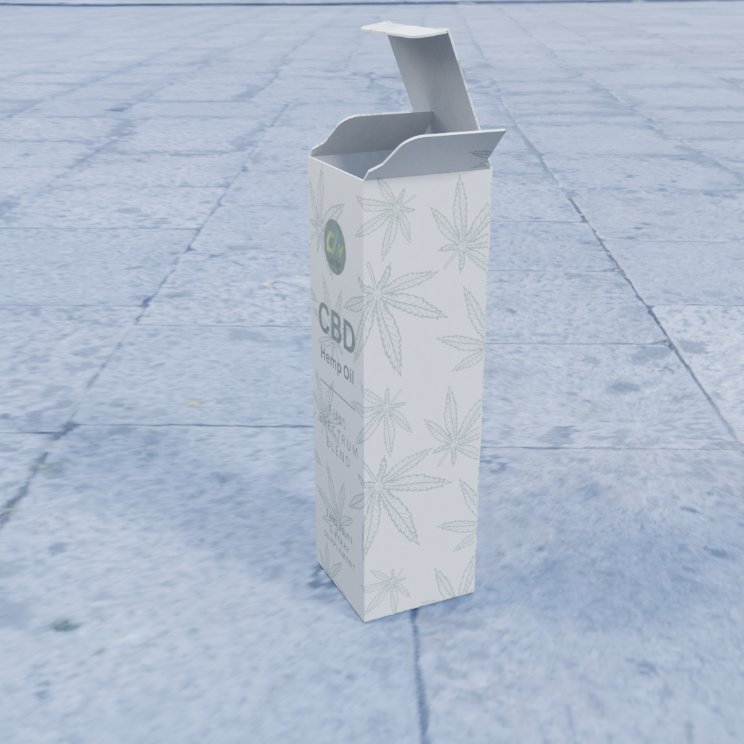 Hemp Oil Packaging Boxes